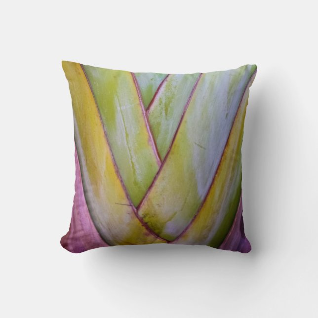 Coussin Plante tropical Abstrait | Mexique | Foliage (Recto)