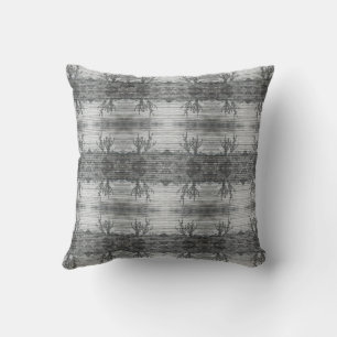 Coussin Plantes de cactus sur planches de bois Photo en no
