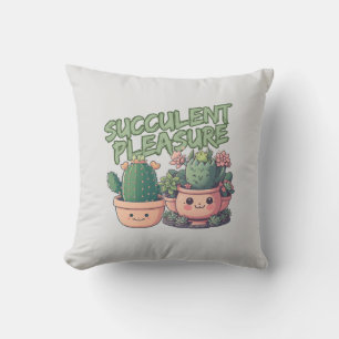 Coussin Plantes succulents
