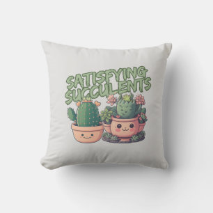 Coussin Plantes succulents