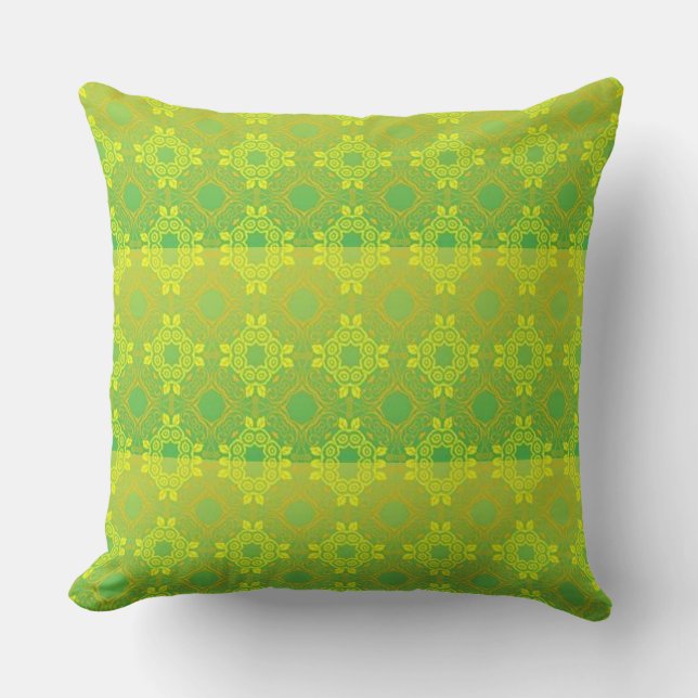 Coussin Plantes verts (Recto)