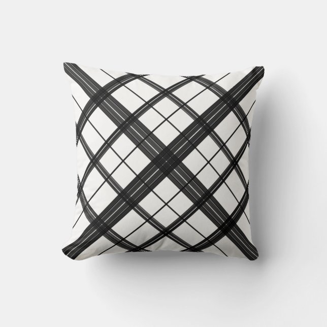 Coussin Plaque noire (inclinée) #2 (Recto)