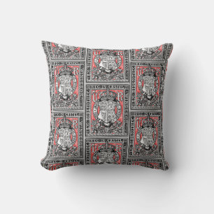 Coussin Plaque Queen Victoria au château de Windsor