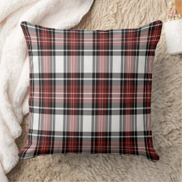 Coussin Plaqué rouge et noir