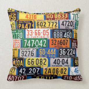 Coussin Plaques minéralogiques par H. Wilson Smith