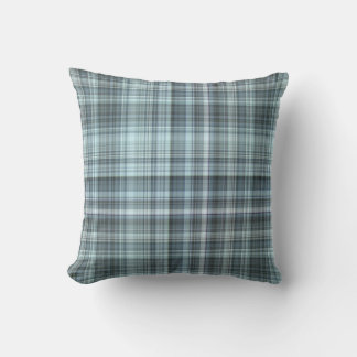 Coussin Plat bleu ciel d'hiver