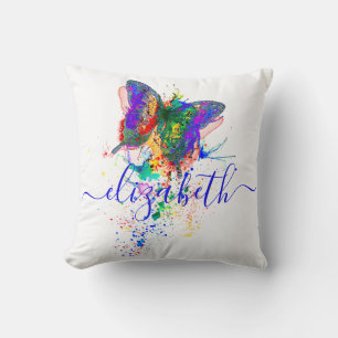 Coussin Plateau papillon personnalisé
