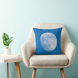 Coussin Pleine Lune Au-Dessus De La Ville De Montréal