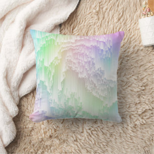 Coussin Pluie arc-en-ciel