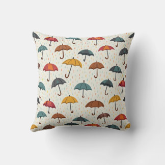 Coussin pluie et parapluie