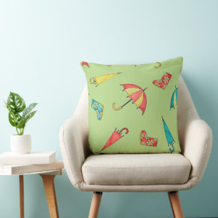 Coussin Pluie printanière I