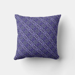 Coussin pluie violette