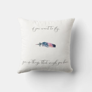 Coussin "Plumes"