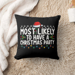 Coussin Plus susceptible d'avoir une famille de fête de No