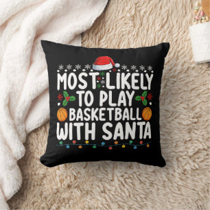 Coussin Plus susceptible de jouer au basket avec le Père N
