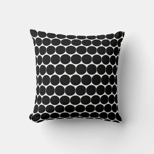 Coussin Pneuka noir (Recto)