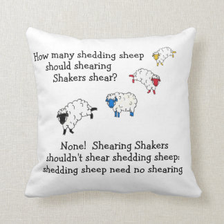 Coussin Poème à langue rousse de l'agneau/mouton