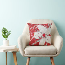 Poésie cerise en fleurs rouge blanc élégant sakura
