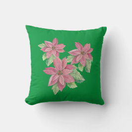 Coussin Poinsettia