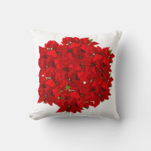 Coussin Poinsettia Paradise