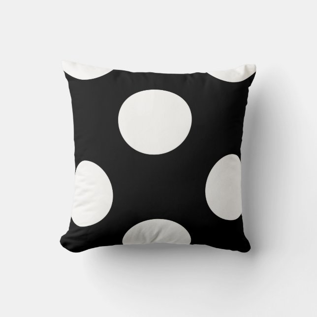 Coussin Point de polka arrière (Recto)