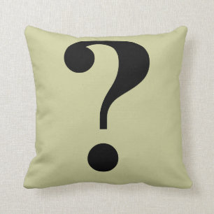 Coussin Point d'interrogation
