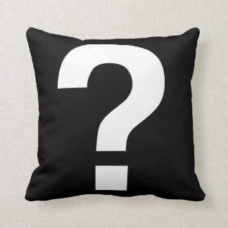 Coussin Point d'interrogation