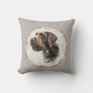 Coussin Pointeur À poils durs allemand