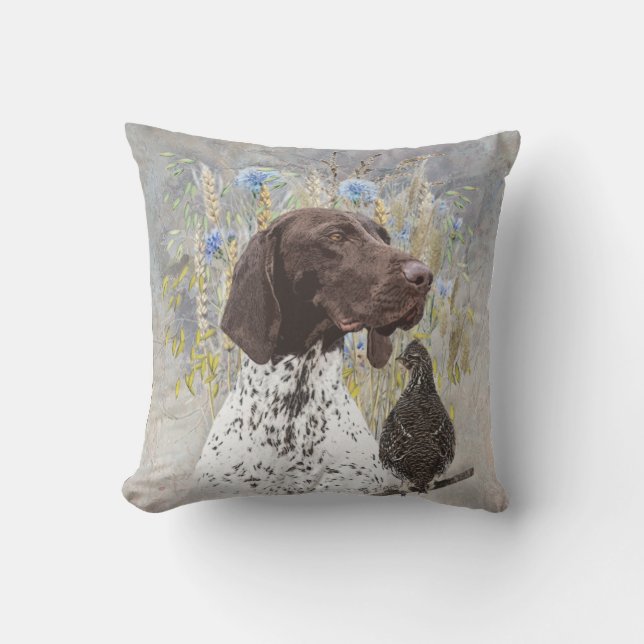 Coussin Pointeurs germains (GSP) (Recto)