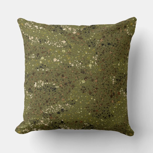 Coussin Points de camouflage (Recto)