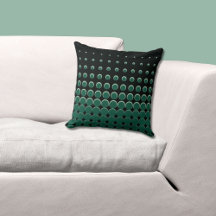 Points lumineux noirs et verts modernes