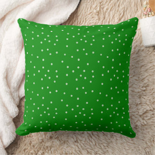 Coussin Points polis éparpillés délicats