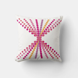 Coussin Points roses