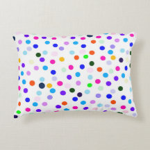 Coussin Pois coloré