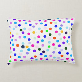 Coussin Pois coloré