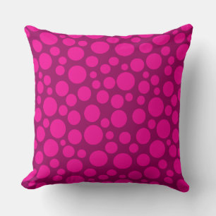 Coussin Pois rose