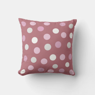 Coussin Pois sur Rose Gold