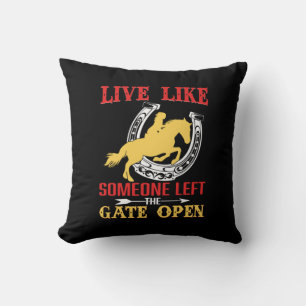 Coussin Poison d'Equestrian Like Someone Left