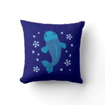 Poisson bleu Koi