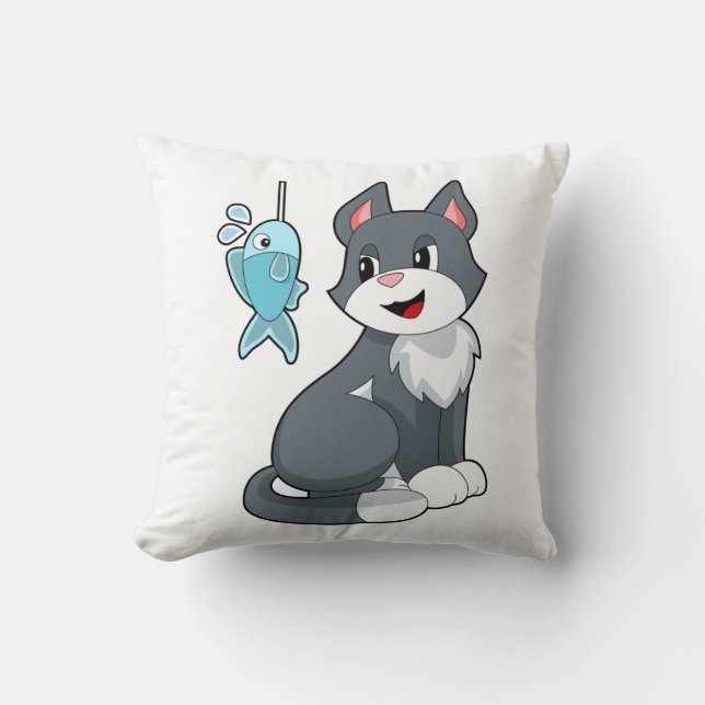 Coussin Poisson de chat (Recto)