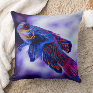 Coussin Poisson Mandarin Goby