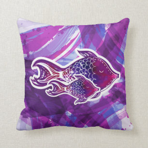 Coussin Poisson tropical Abstrait