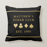Poker Club Personnalisé Salle De Jeu Costume Gold