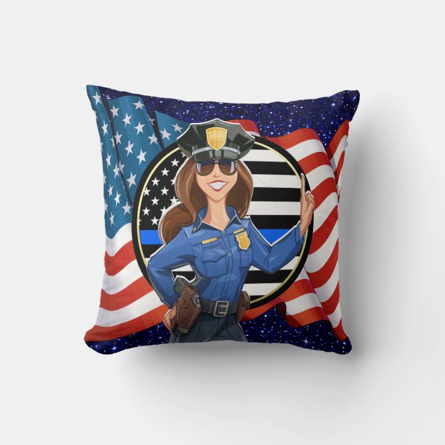 Coussin Police (Recto)
