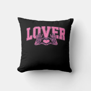 Coussin Police Avec Squelette Mains Classique