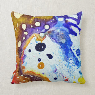 Coussin Polychromoptic #1B par Michael Moffa