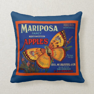Coussin Pommes de Mariposa