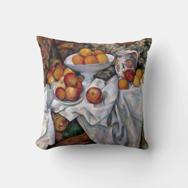 Coussin Pommes et oranges, Paul Cezanne, 1895-1900 (Recto)