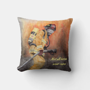Coussin Pompier Heroes Fireman Jeu d'oreiller