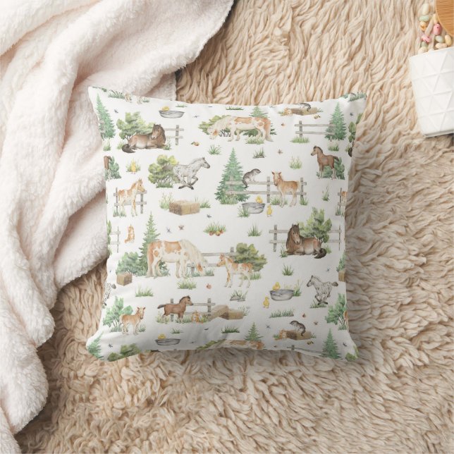 Coussin poneys mignons (Couverture)